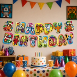 Roblox BrainRot 8 Foot Deluxe Birthday Banner